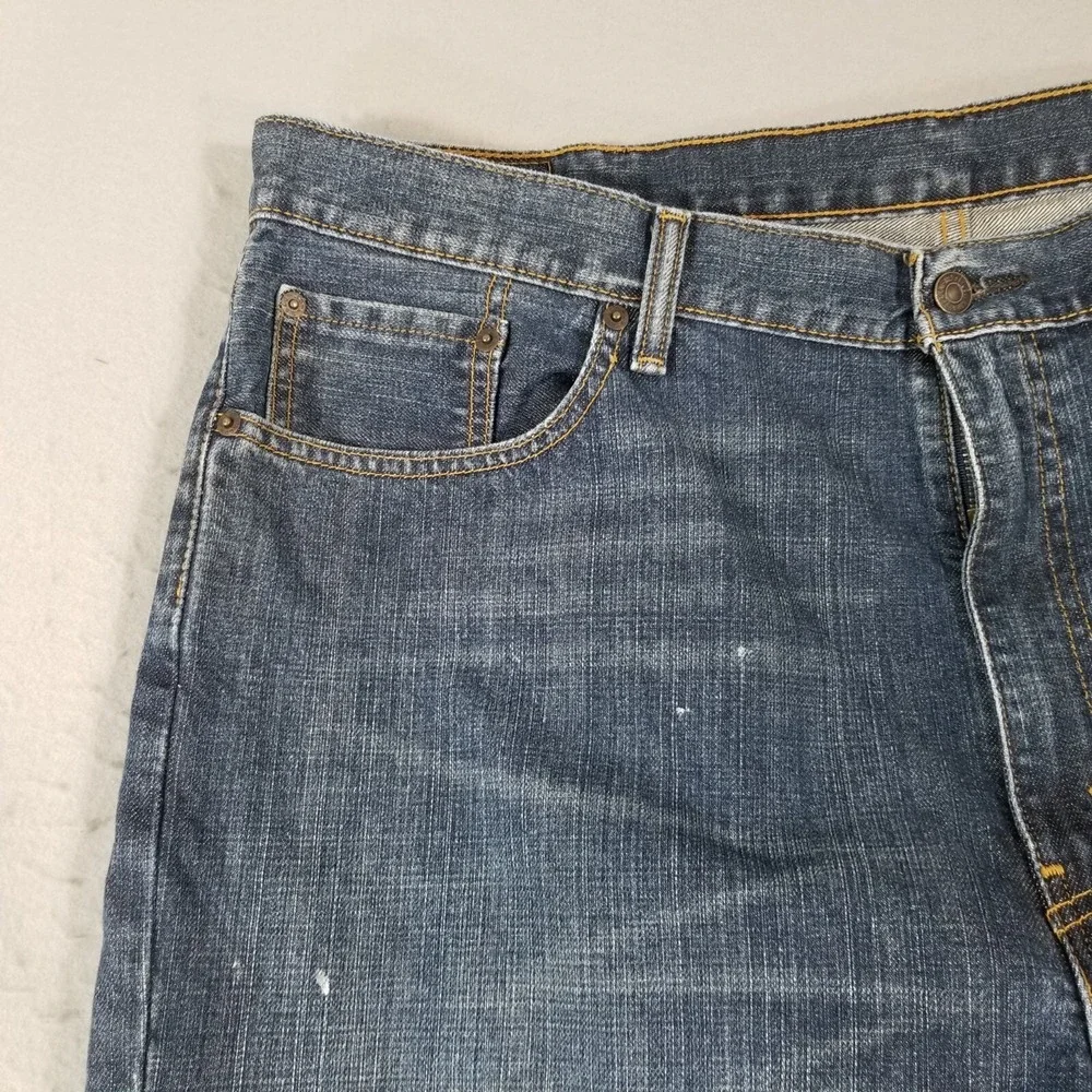 Levi's 550 jeans‎ men's 42x34 relaxed fit straight blue denim pants